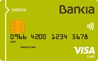 Tarjeta Credio_ON de Bankia